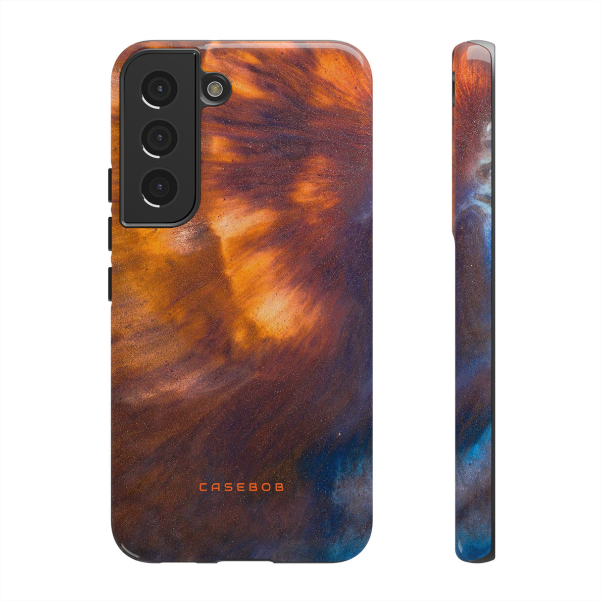 Solar Flare Ink Art - Protective Phone Case