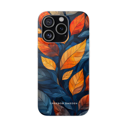 Stained Glass Blossoms iPhone 15 - Flexi Phone Case