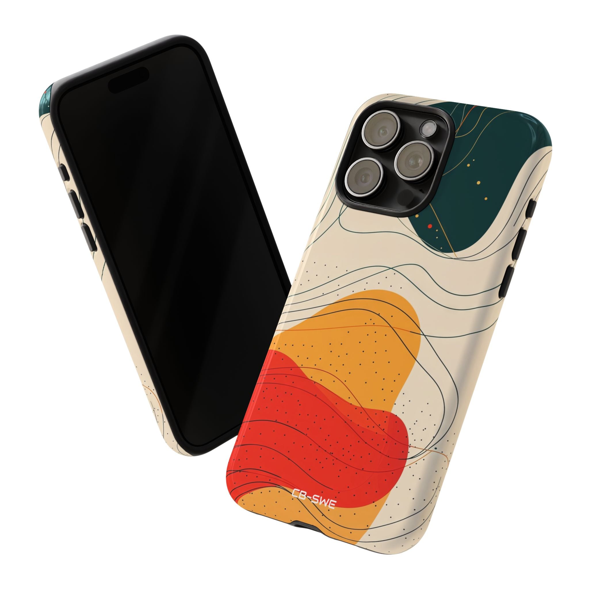 Fluid Movement Dance - iPhone Case