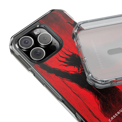 Crimson Despair iPhone 16 - Clear Impact Phone Case