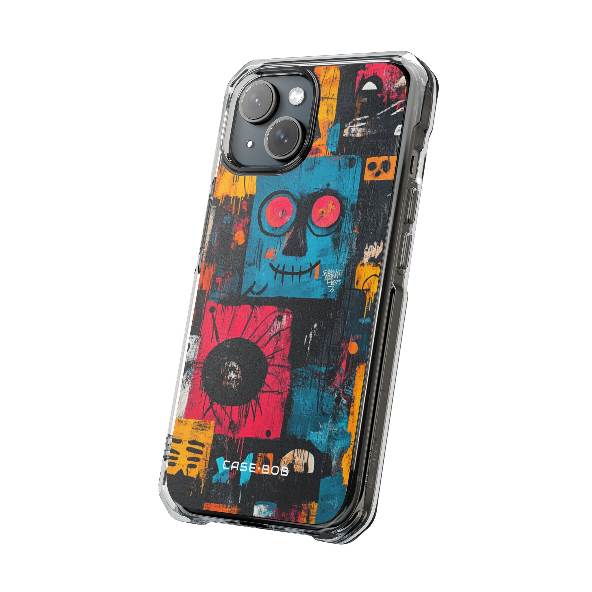 Blue Stitchface iPhone 15 Case - Impact