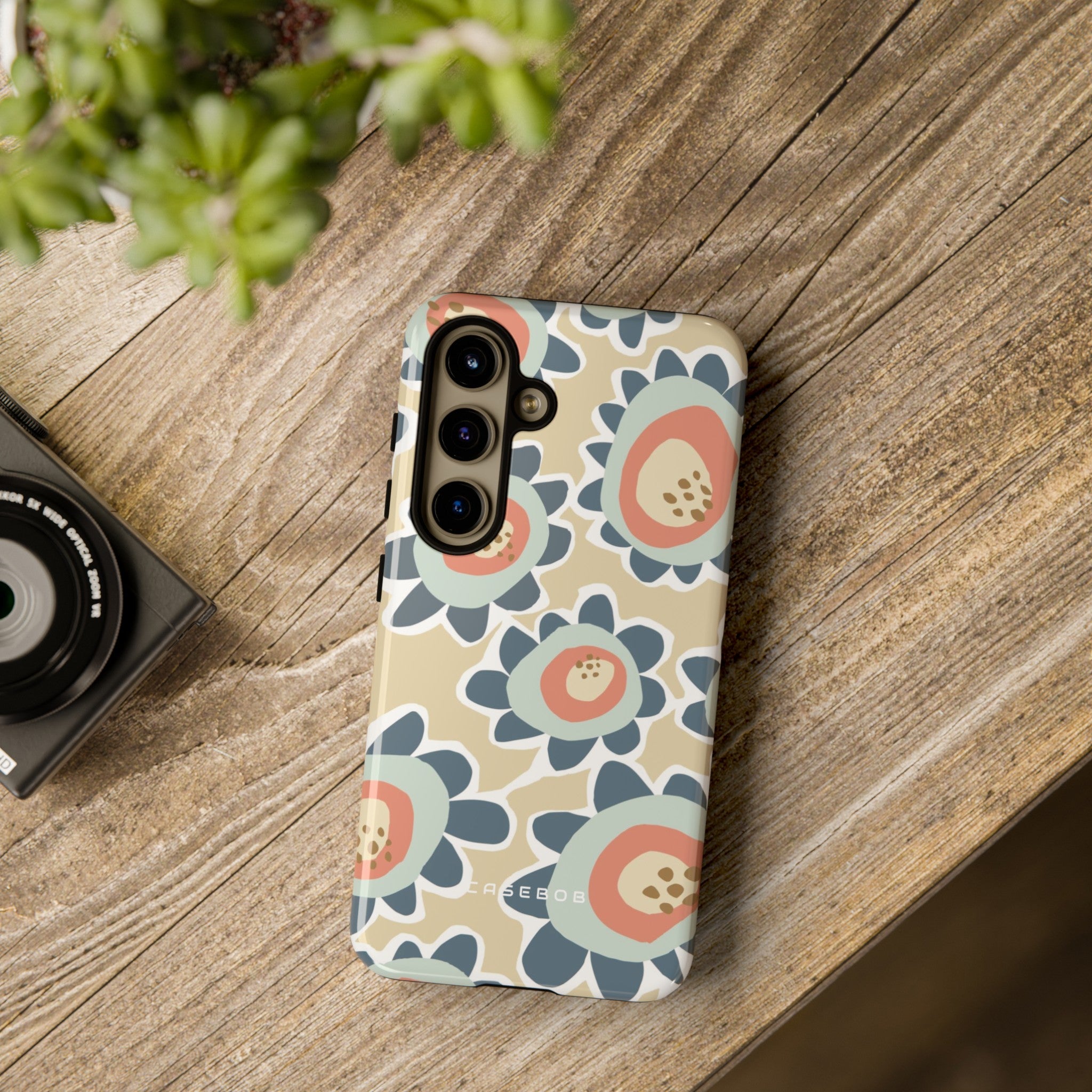 Pastel Happy Flower Phone Case - Protective Phone Case