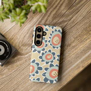 Pastel Happy Flower Phone Case - Protective - Protective Phone Case