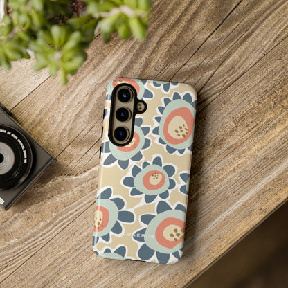 Pastel Happy Flower Phone Case - Protective Phone Case