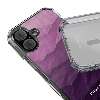 Purple Wave Layers iPhone 15 Case - Impact