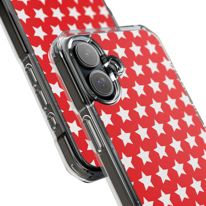 Red Star Symmetry iPhone Case - Impact