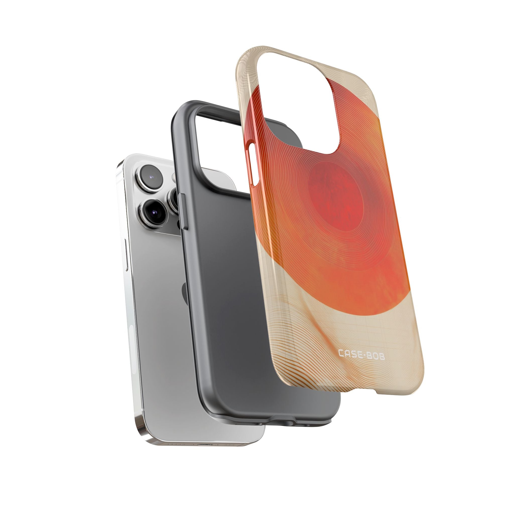 Sunburst Swirl iPhone 14 Pro Case - Tough