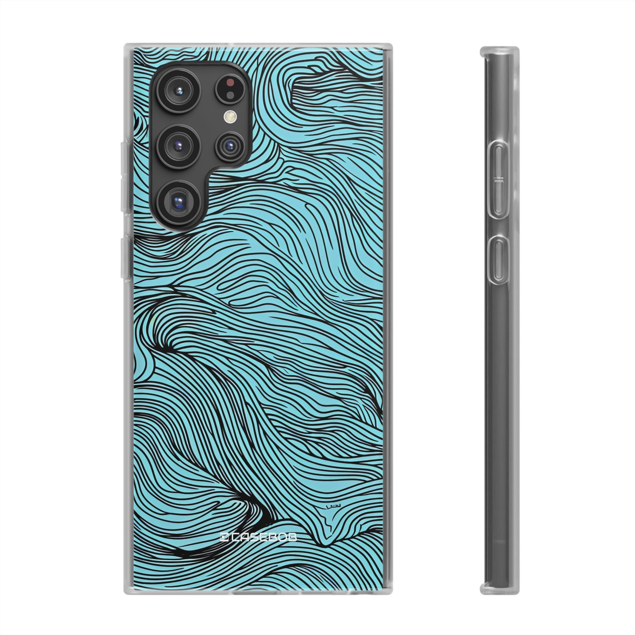 Wavy Serenity | Flexible Phone Case for Samsung Galaxy