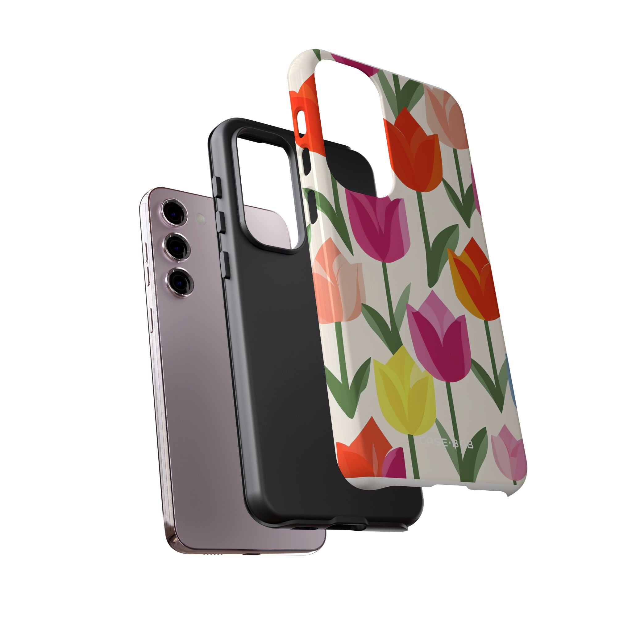 Tulip Harmony Green Samsung S23+ Case - Tough