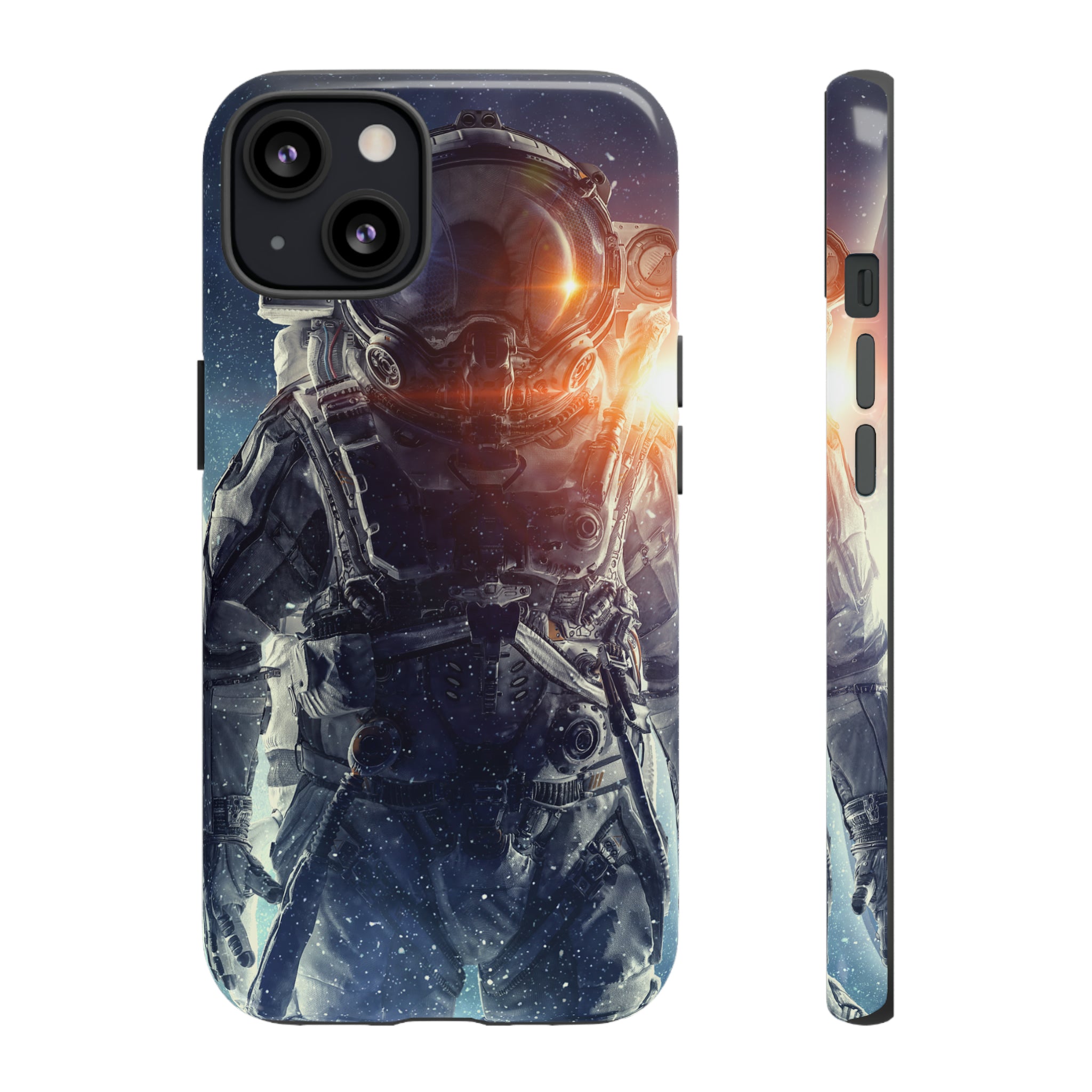 Astronaut in space - Protective Phone Case