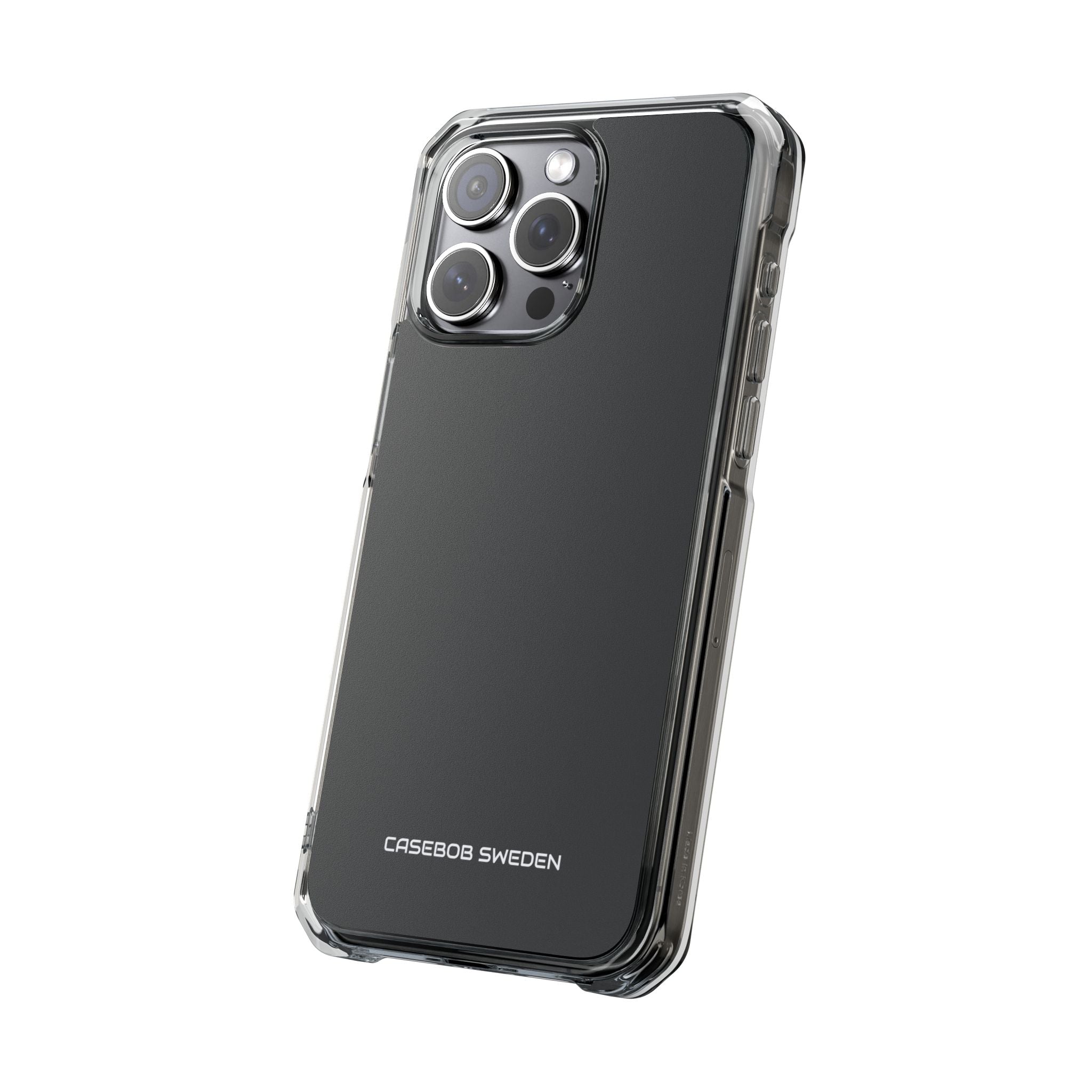 Graphite Black - Clear Impact iPhone 15 Phone Case