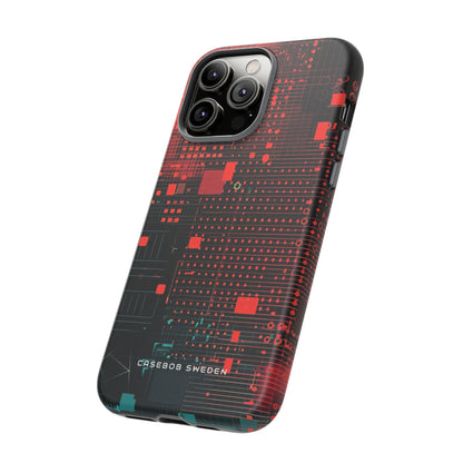 Gradient CyberFlux iPhone 14 - Tough Phone Case