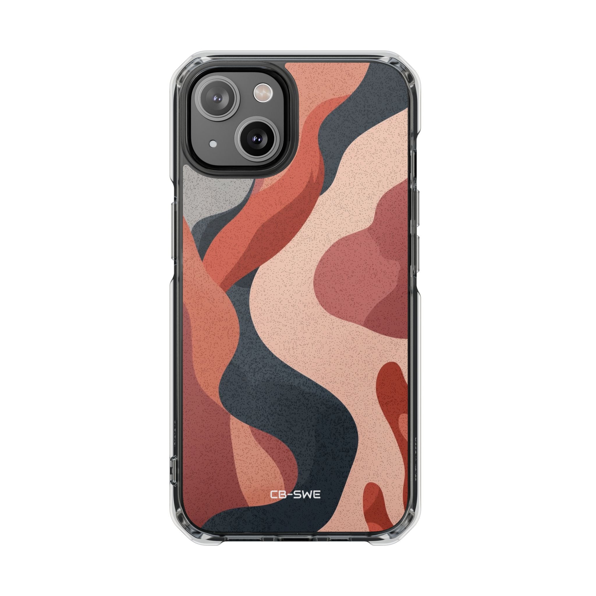 Flowing Earth Tones iPhone Case - Impact