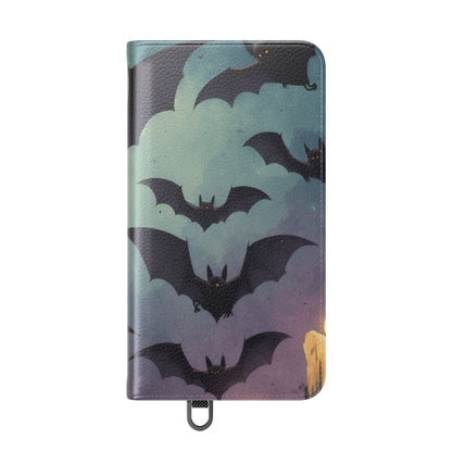Glowing Bat Wings - Samsung S24 Case - Wallet