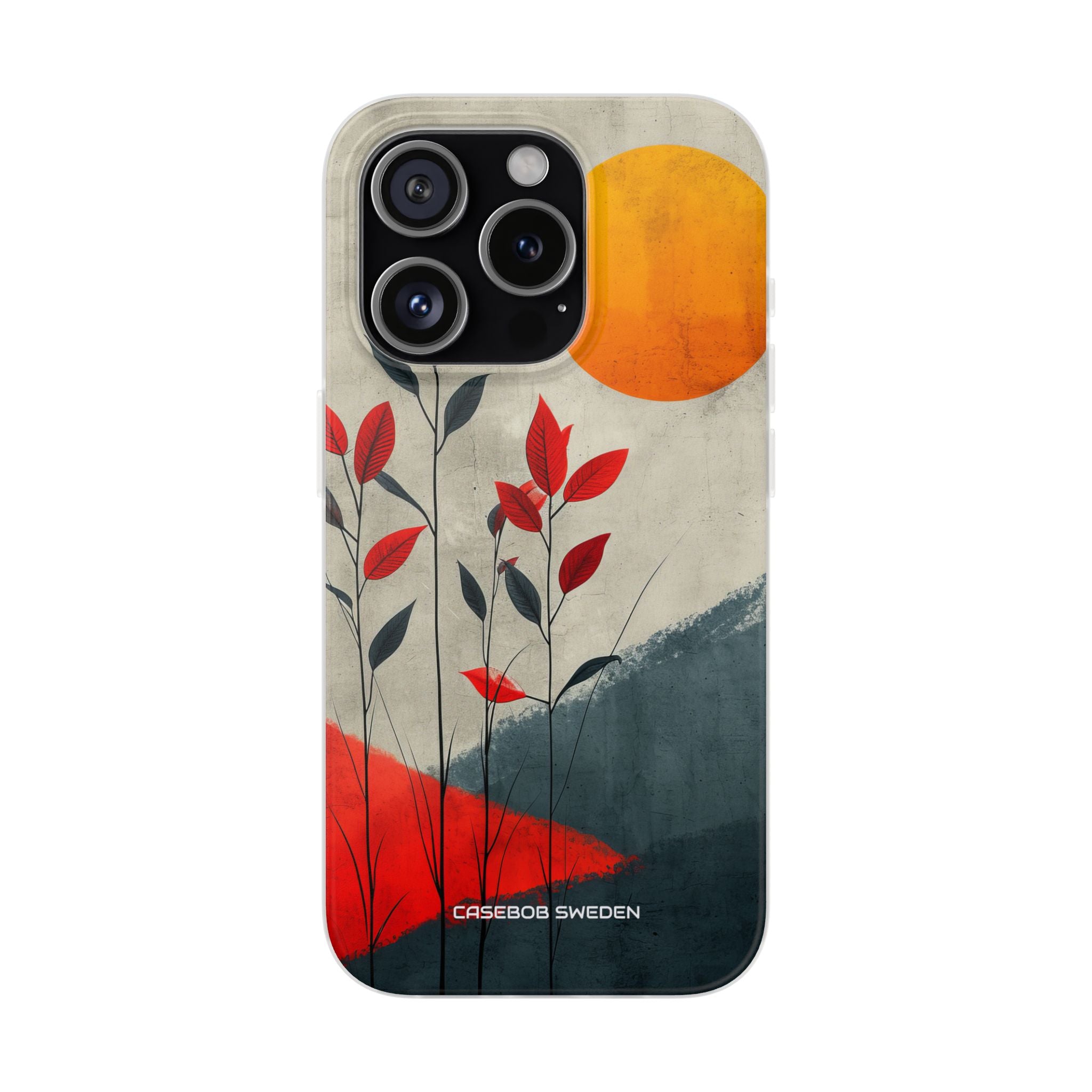 Gray Sunscape - Flexi iPhone 15 Phone Case