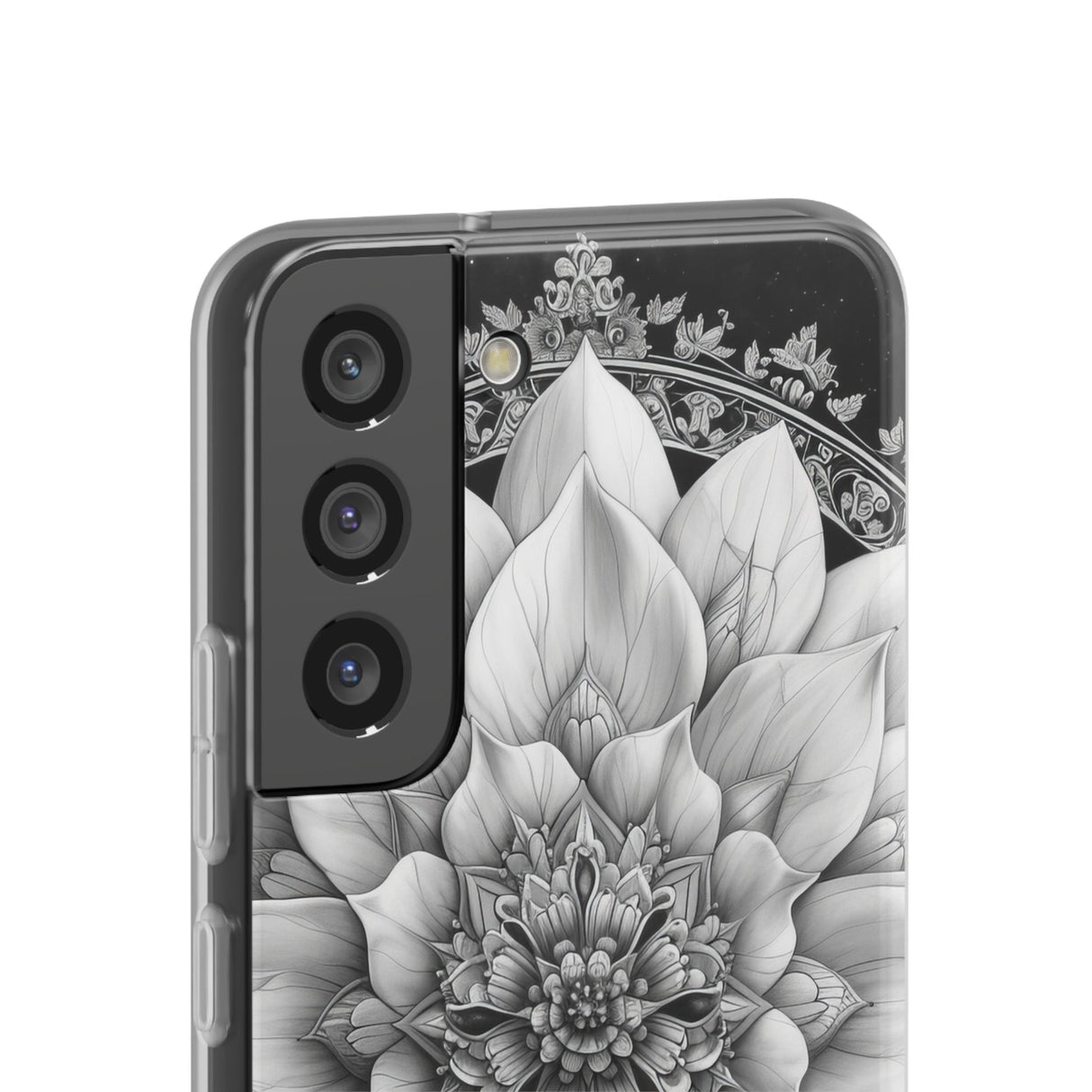 Himmlische Mandala-Harmonie | Flexible Handyhülle für Samsung Galaxy