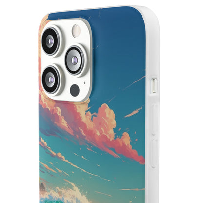 Turquoise Curl iPhone 13 Pro - Soft