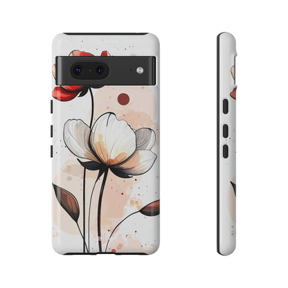Vibrant Floral Elegance - Google Pixel Case