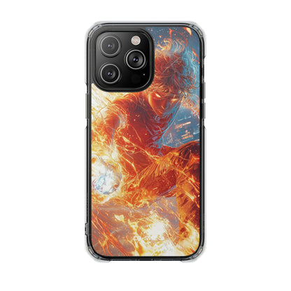 Flames Dance Wildly iPhone Case - Impact