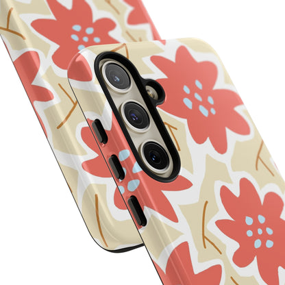 Fall Happy Flower - Protective Phone Case