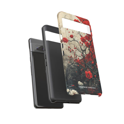 Zen Blossoms in Moonlight Google Pixel 7 - Tough Phone Case