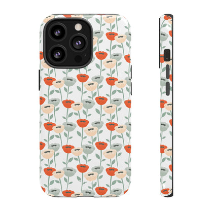 Minimalist Floral Elegance - iPhone Case