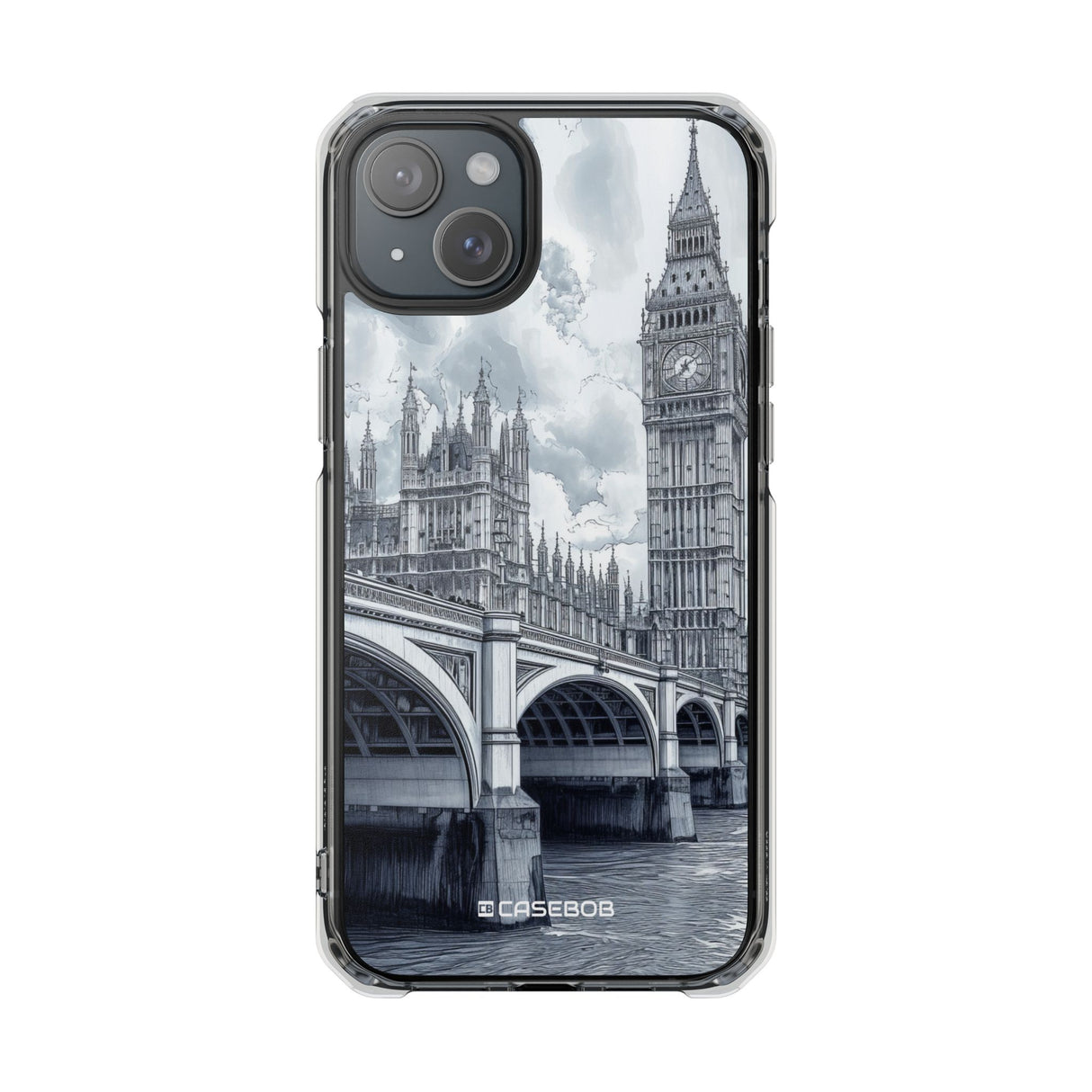 Timeless Icon - Phone Case for iPhone (Clear Impact - Magnetic)