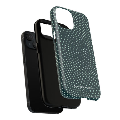 Teal Rippleflow iPhone 15 | Tough+ Phone Case