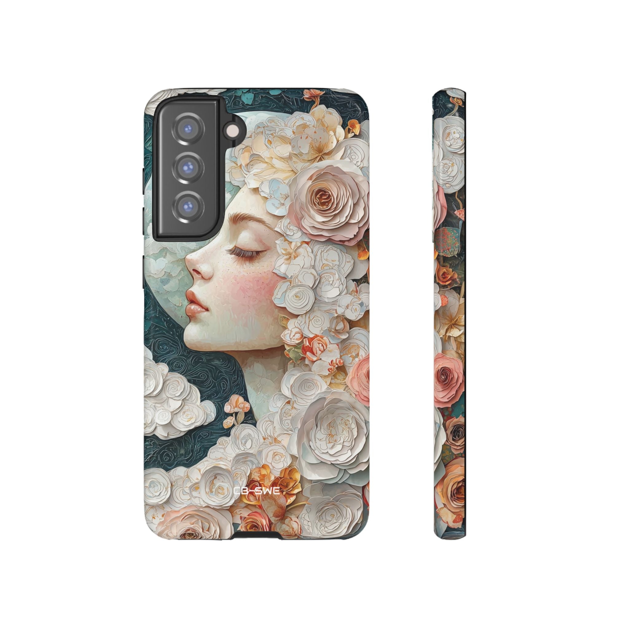 Moon Embraces Flowers - Samsung Case
