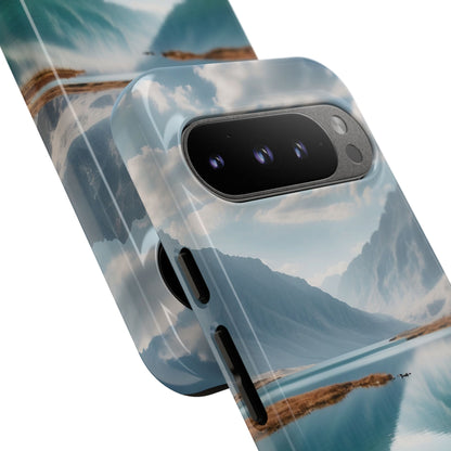Mountain Reflections Swim - Google Pixel Case