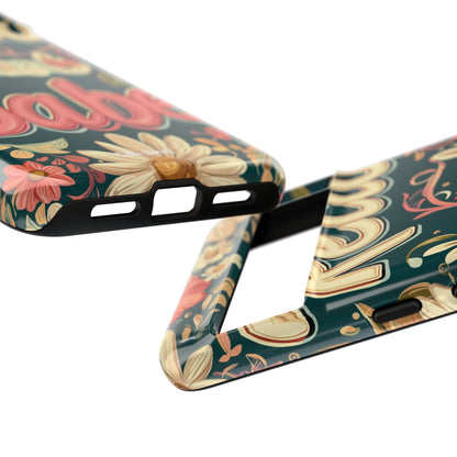 Floral Curves Embrace - Google Pixel Case