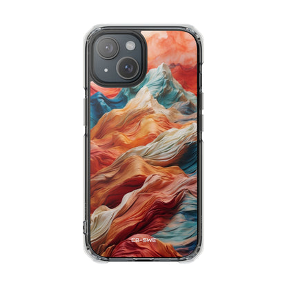 Mountain Waves Flow iPhone Case - Impact