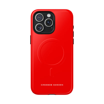 Red iPhone 15 | Tough+ Phone Case