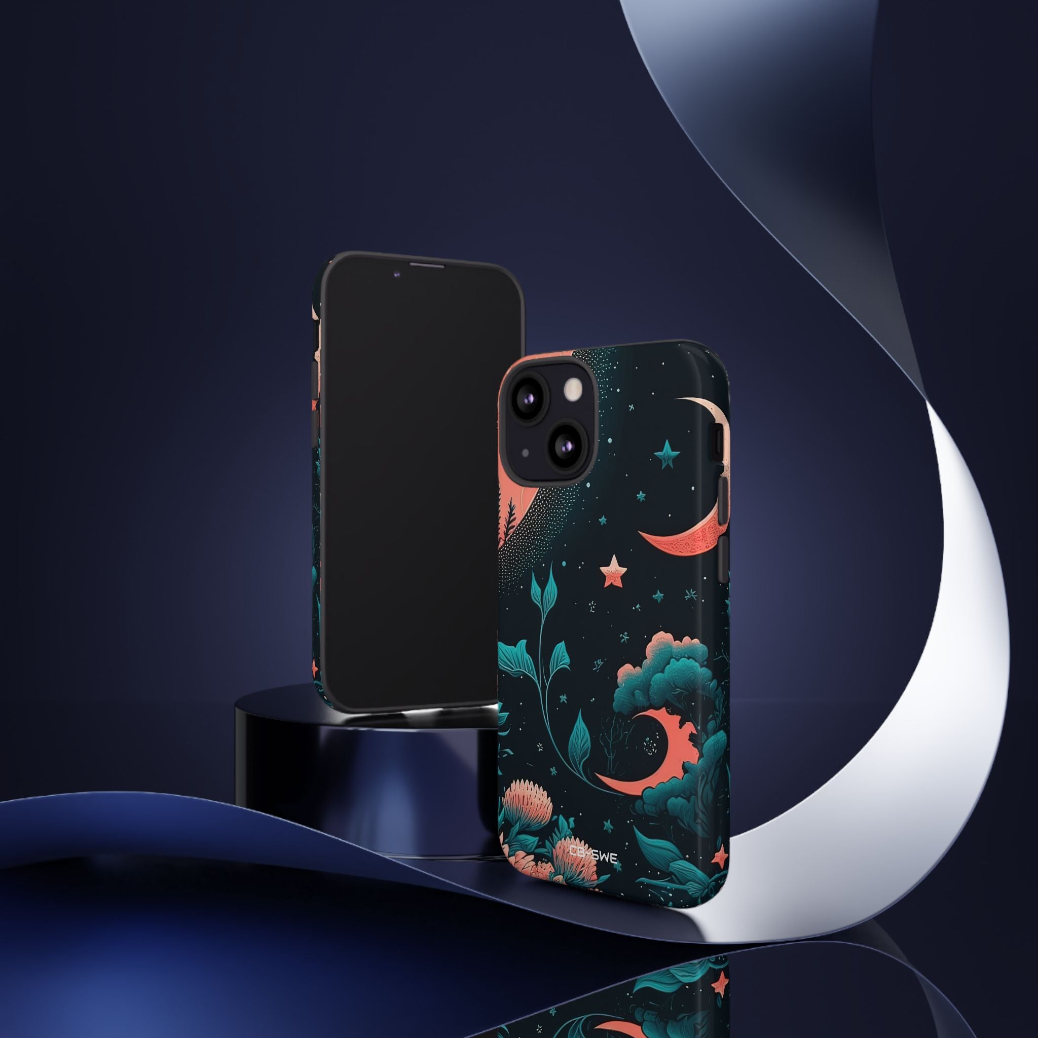 Cosmic Floral Dreams - iPhone Case