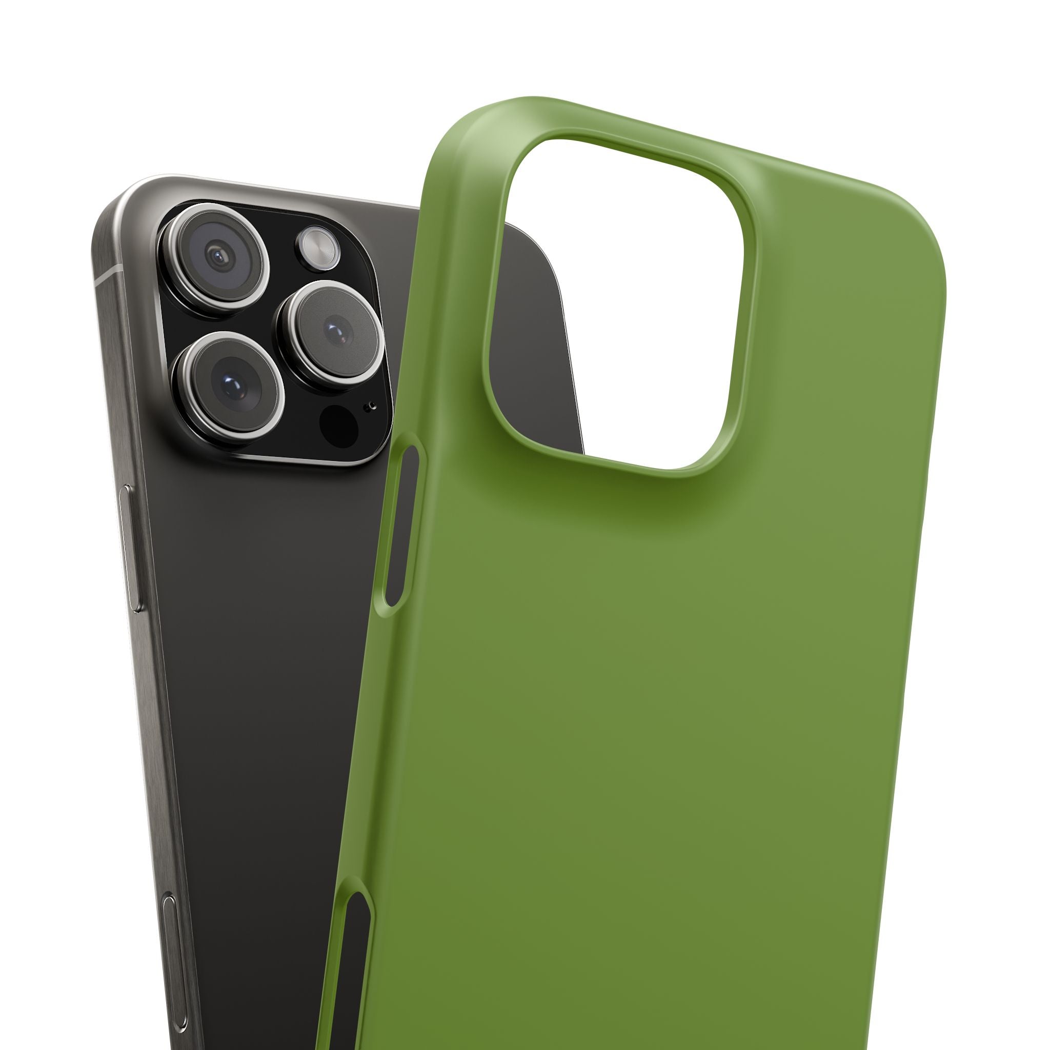 Olive Drab iPhone 16 - Slim Phone Case