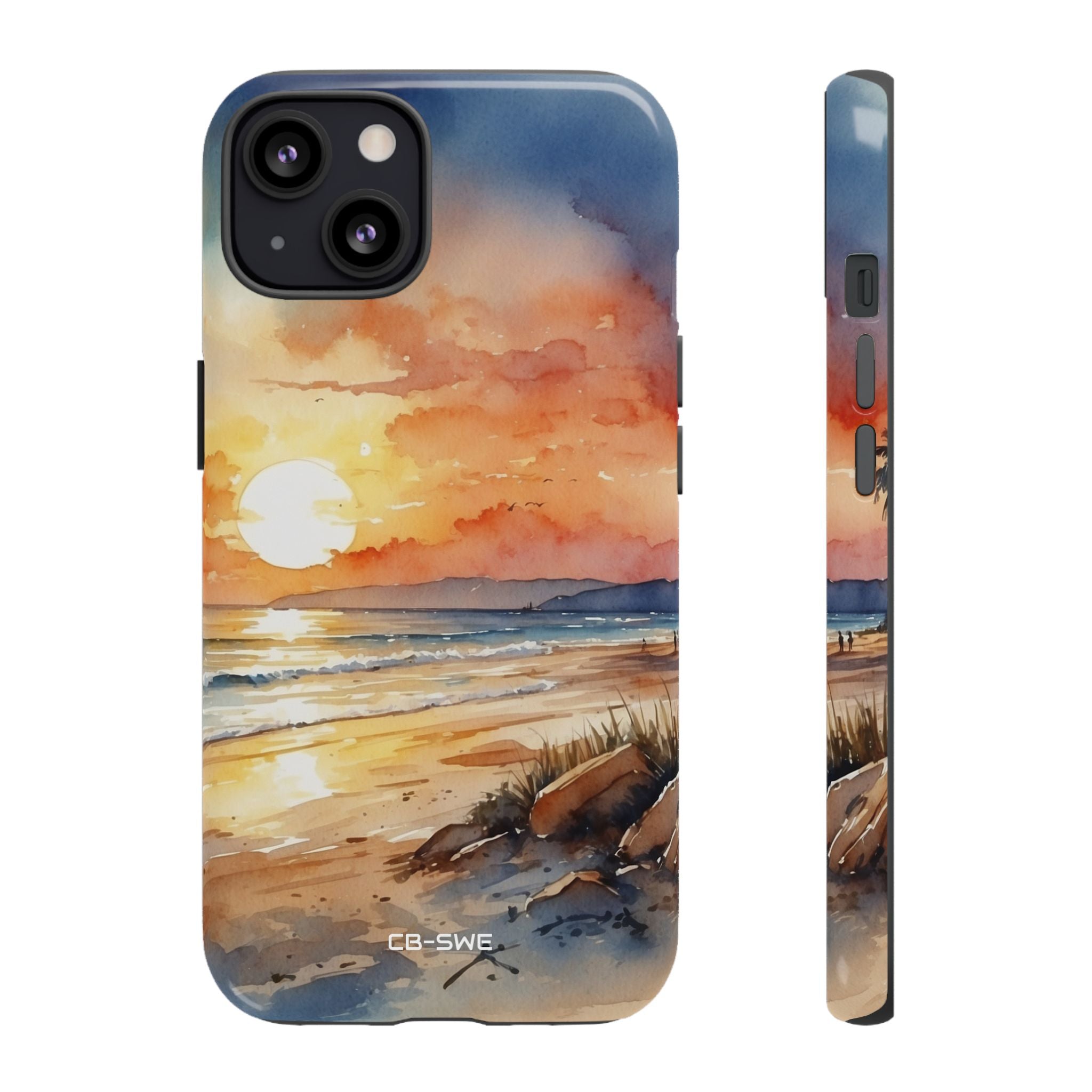 Sunset Dances Over - iPhone Case