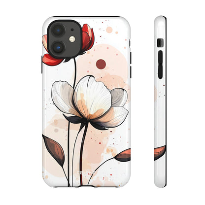 Vibrant Floral Elegance - iPhone Case