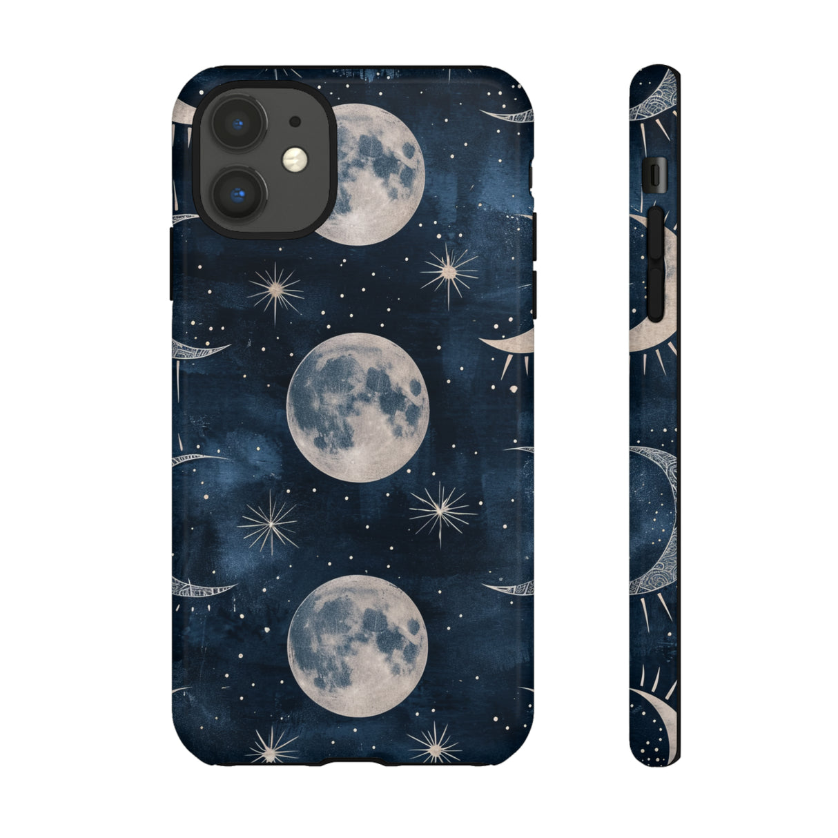 Lunar Phases Serenity - Protective Phone Case