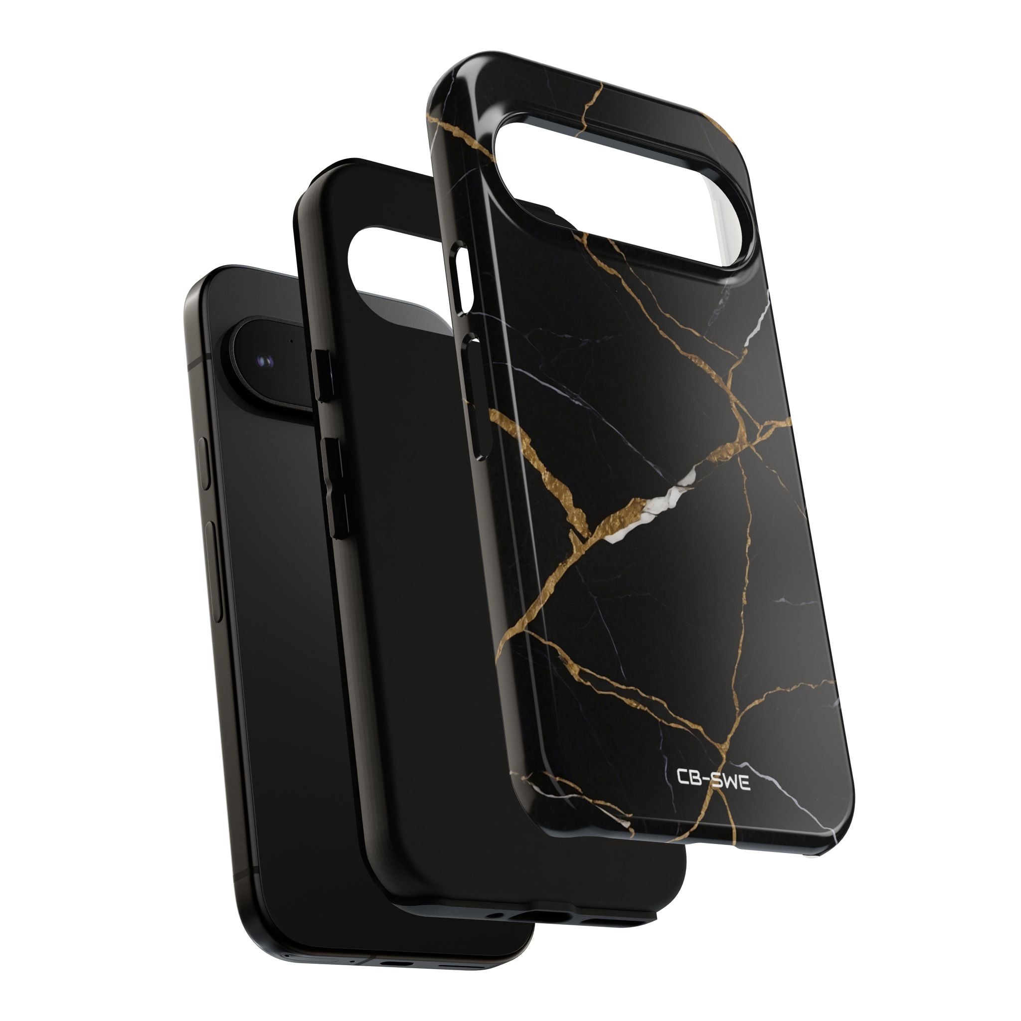 Golden Veins Emerge - Google Pixel Case