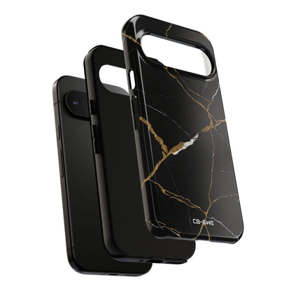 Golden Veins Emerge - Google Pixel Case