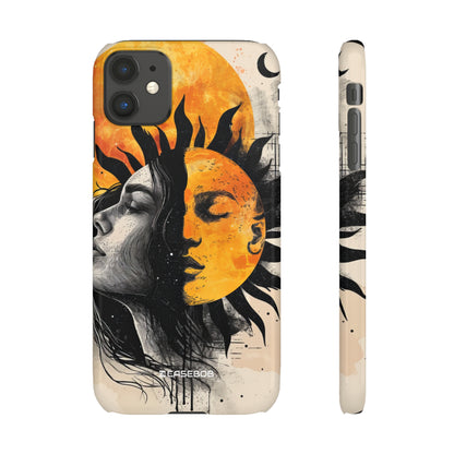 Sunlit Duality | Slim Phone Case for iPhone