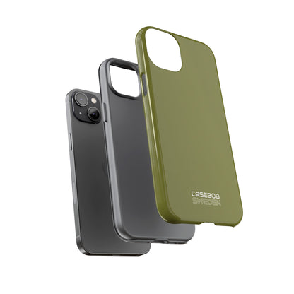 Olive Green iPhone 14 - Tough