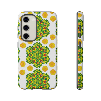 Lime Mandela - Protective Phone Case