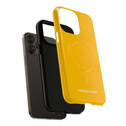 Amber Yellow - Tough + MagSafe® iPhone 14 Phone Case