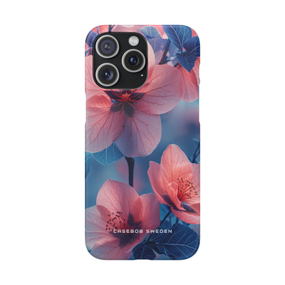 Ethereal Floral Harmony iPhone 15 - Slim Phone Case