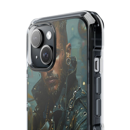Cyber Rebel Portrait iPhone 15 - Impact Clear+