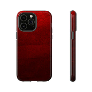 Grunge Red - Protective Phone Case