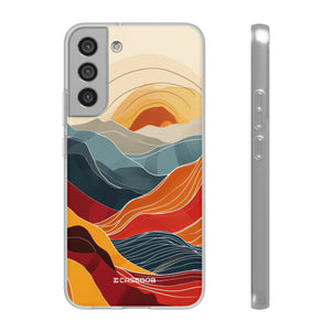 Sunset Waves | Flexible Phone Case for Samsung Galaxy