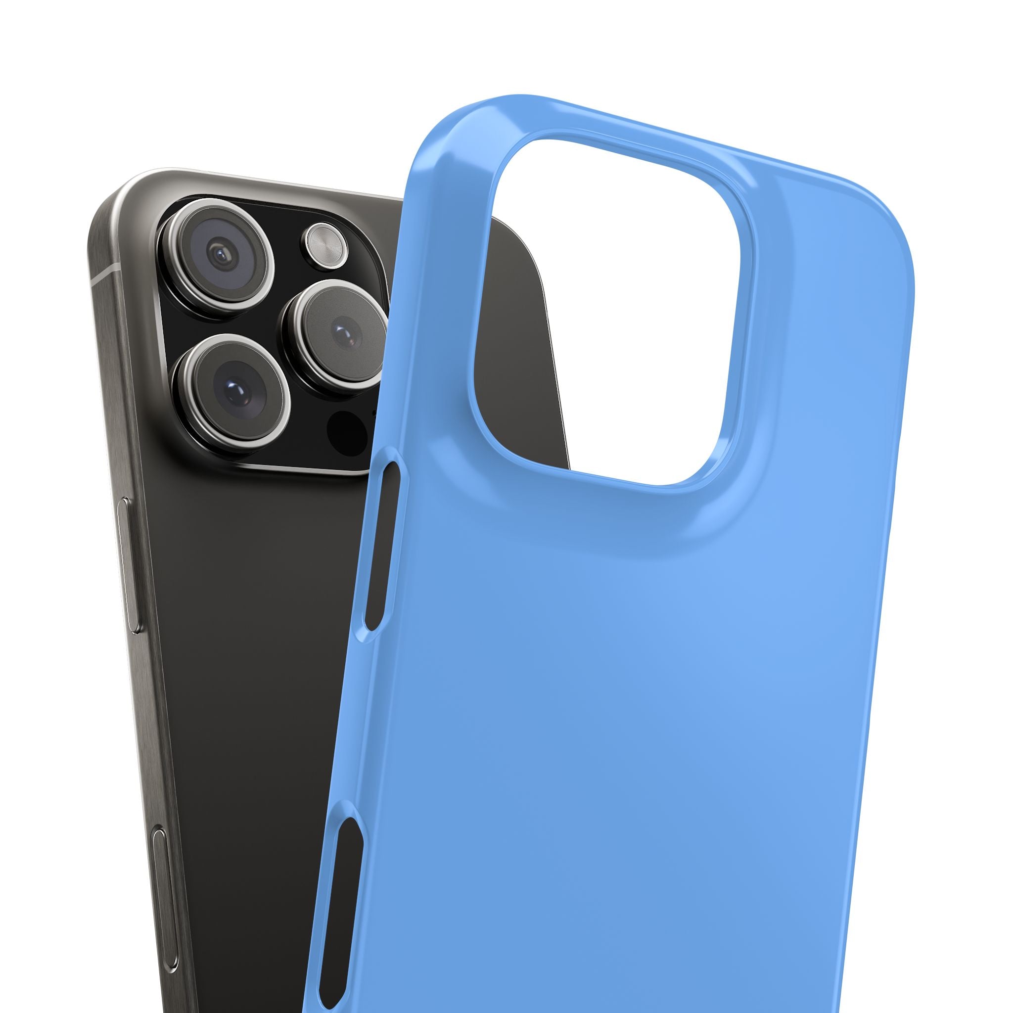 French Sky Blue - Slim iPhone 16 Phone Case