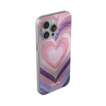 Radiant Heartbrush iPhone 14 Pro Max Case - Soft